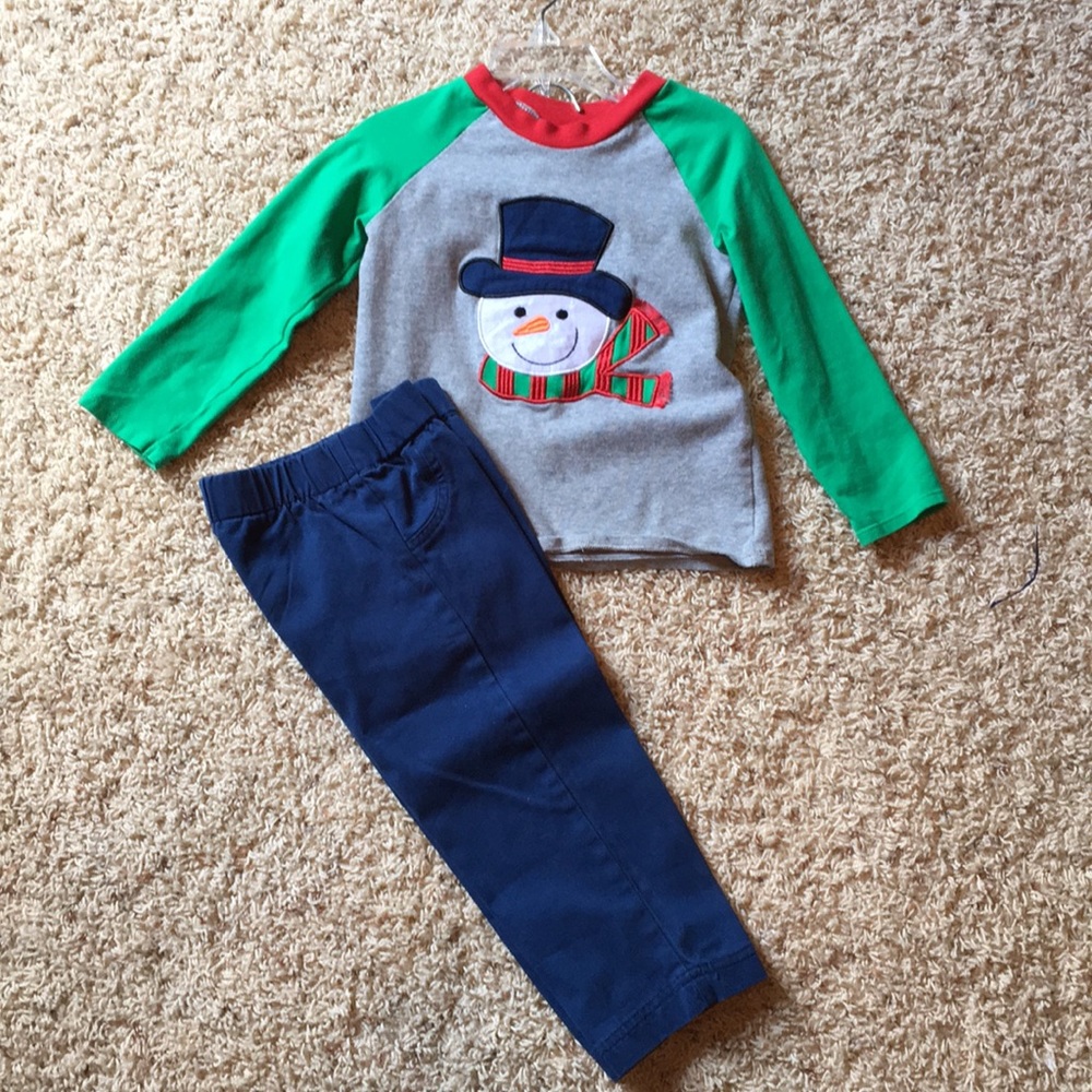 Winter outfit.